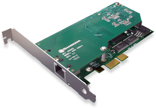 Sangoma A101E Single Port T1/E1/J1 PCIe Card