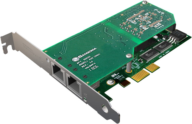 Sangoma A102E Dual Port T1/E1/J1 PCIe Card