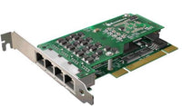 Sangoma A104D 4 Port T1/E1/J1 PCI Card w/EC HW