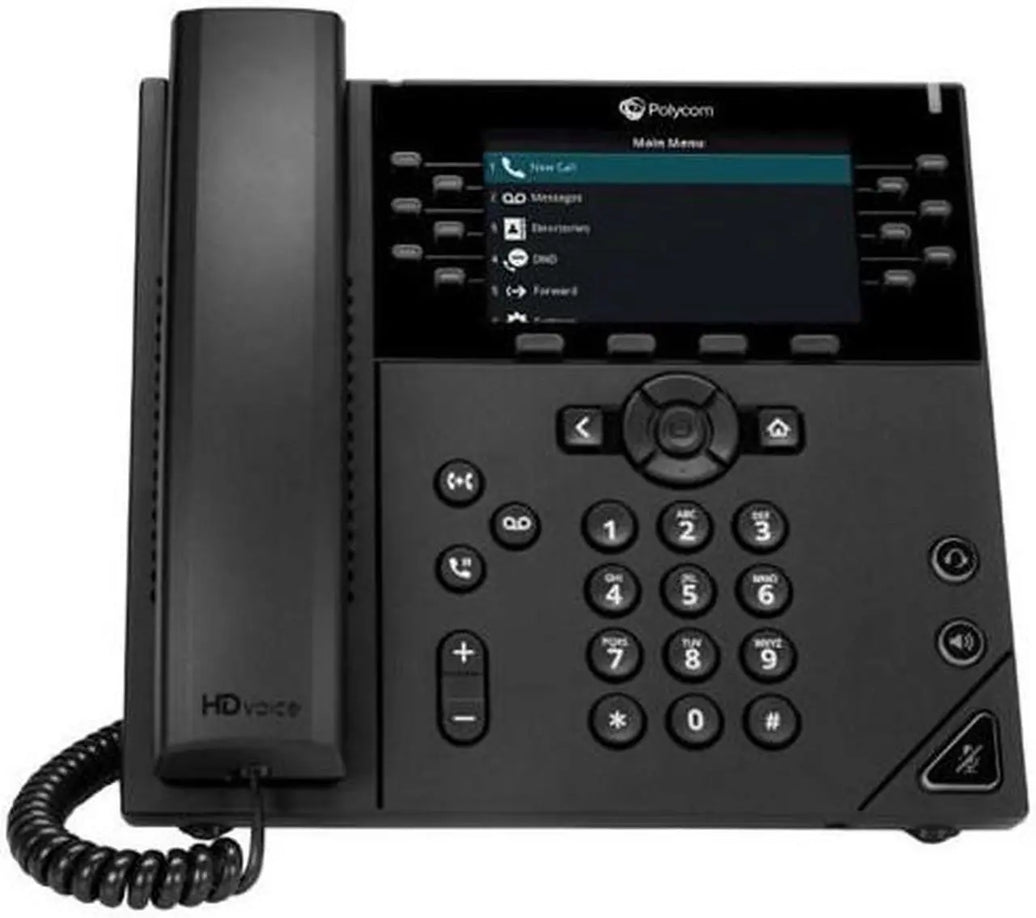 POLY VVX450 12 LINE DESKTOP IP PHONE