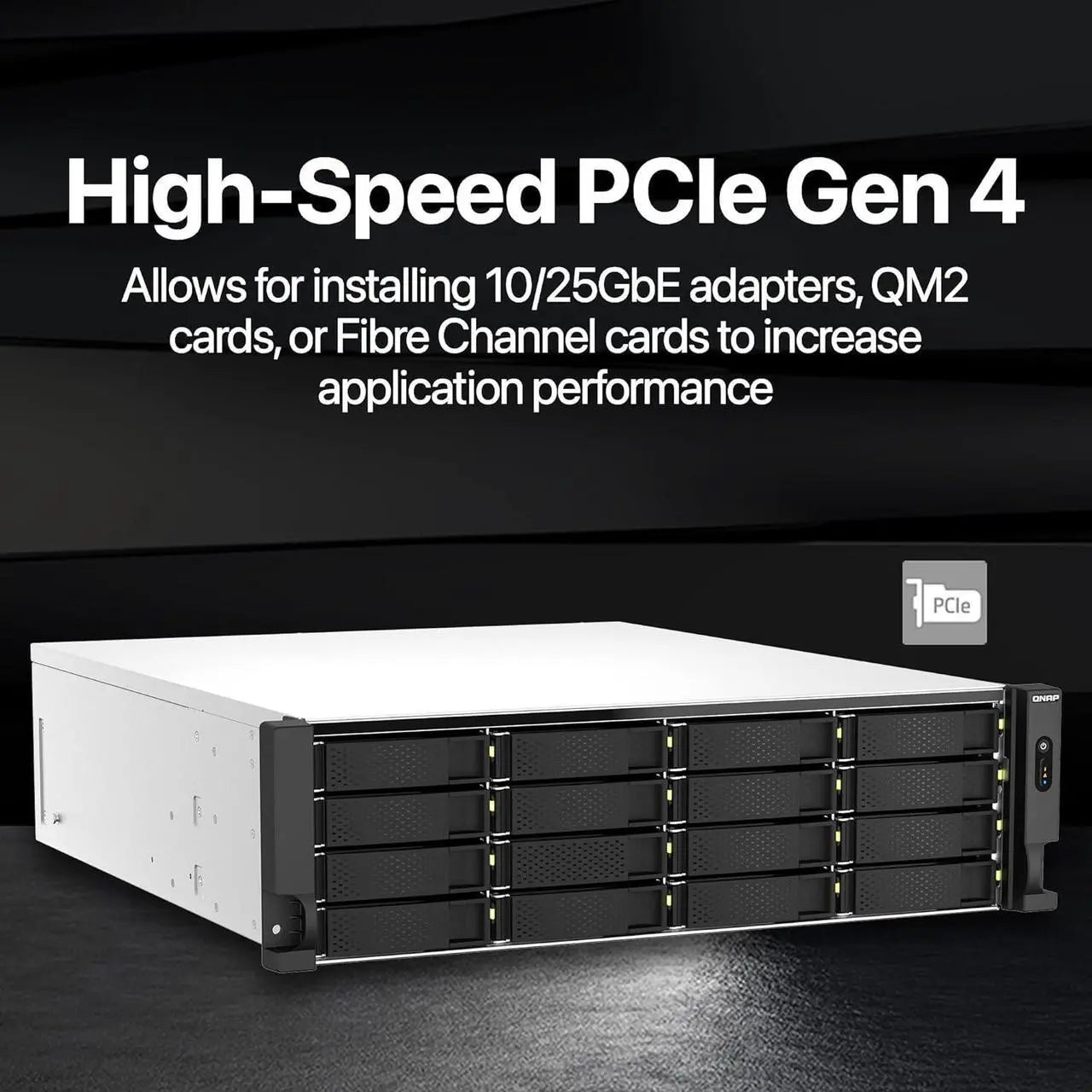 QNAP TS-h2287XU-RP-E2336-32G/128TB IWPRO