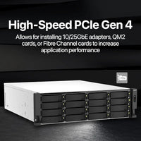 QNAP TS-h2287XU-RP-E2336-32G/128TB IWPRO