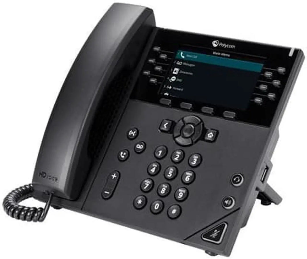 POLY VVX450 12 LINE DESKTOP IP PHONE