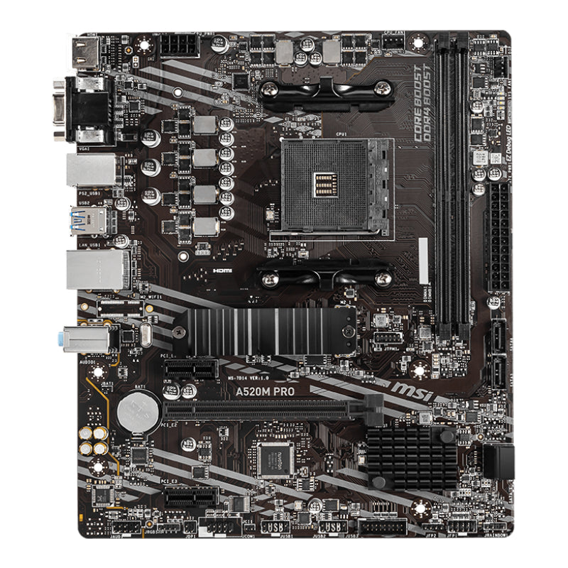 MSI AM4 A520M PRO M-ATX