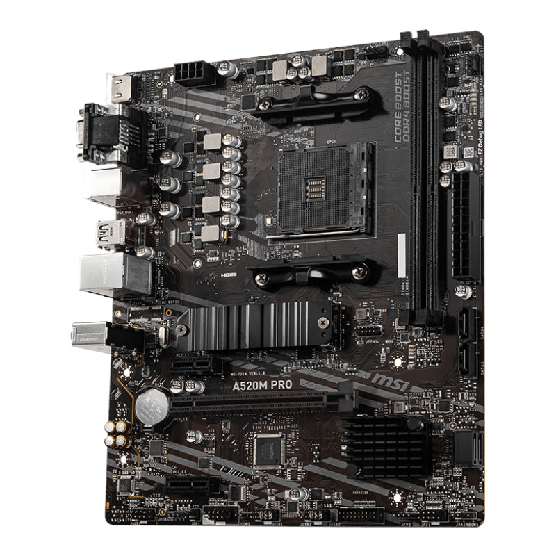 MSI AM4 A520M PRO M-ATX