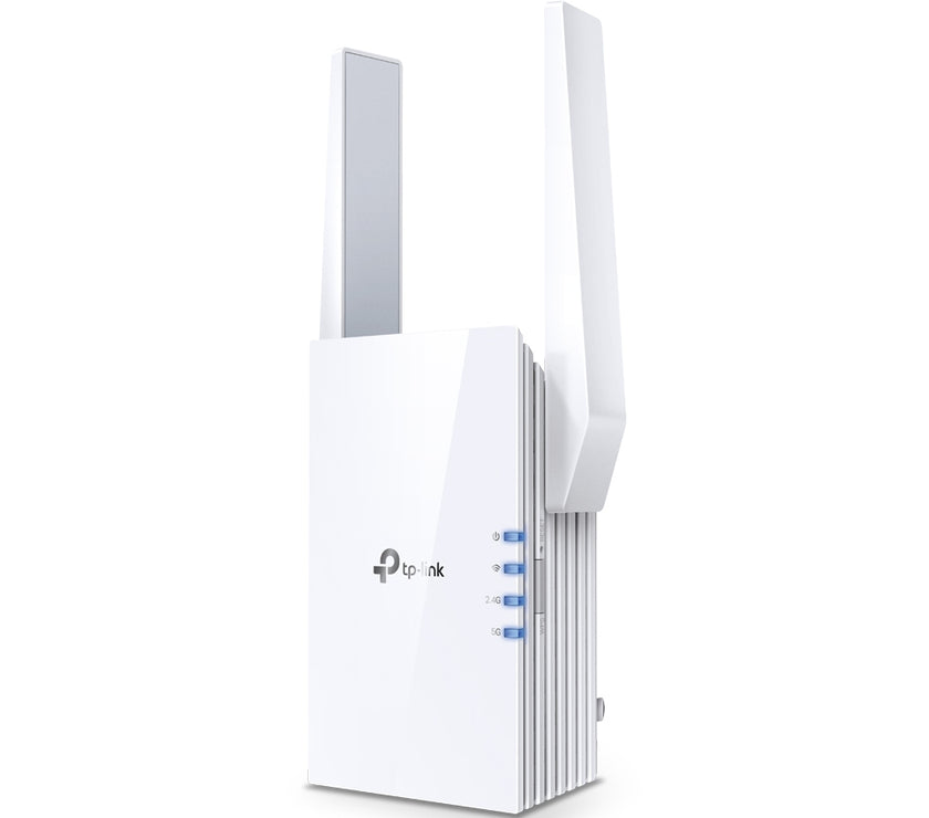 TP-Link RE705X V1 - Wi-Fi range extender - 1GbE - Wi-Fi 6 - 2.4 GHz 5 GHz