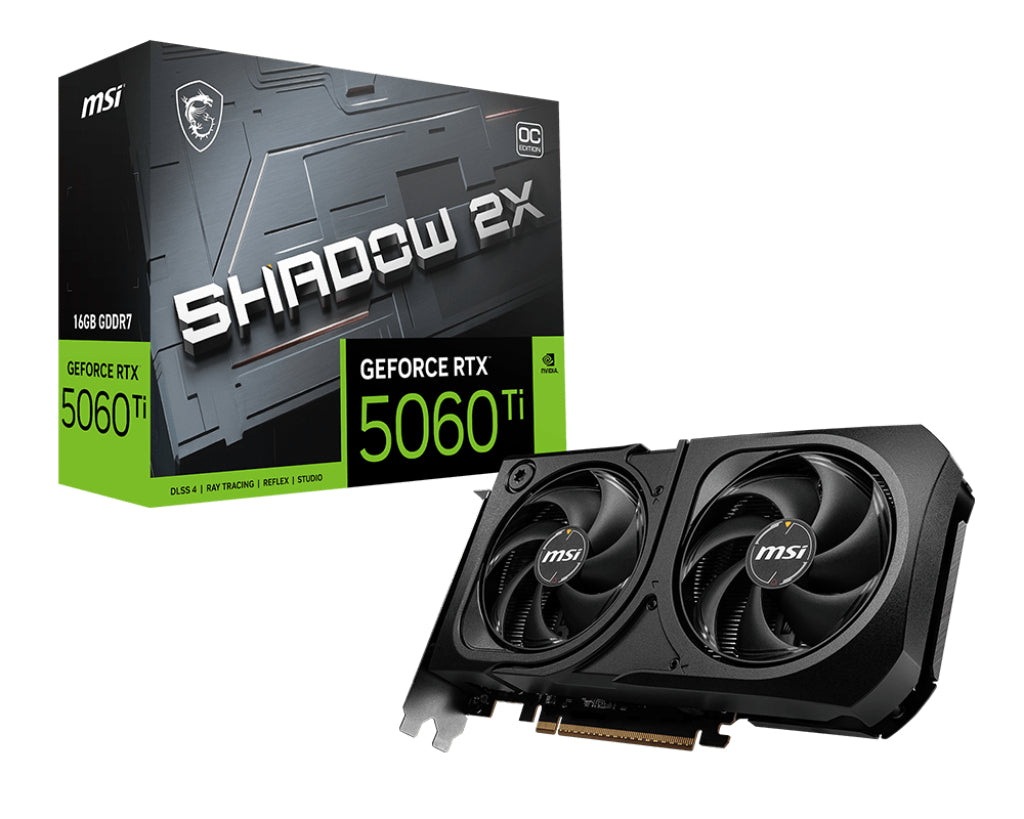 MSI 5060 TI 16GB SHADOW 2X OC PLUS BULK