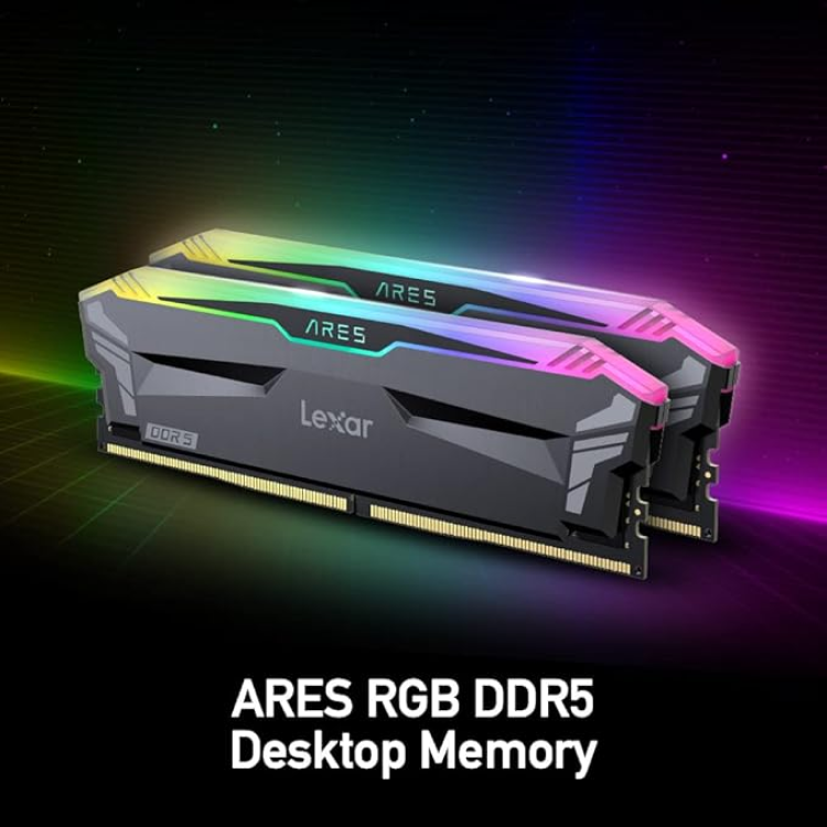 Lexar ARES 6400 DDR5 RGB 2X16GB DRAM