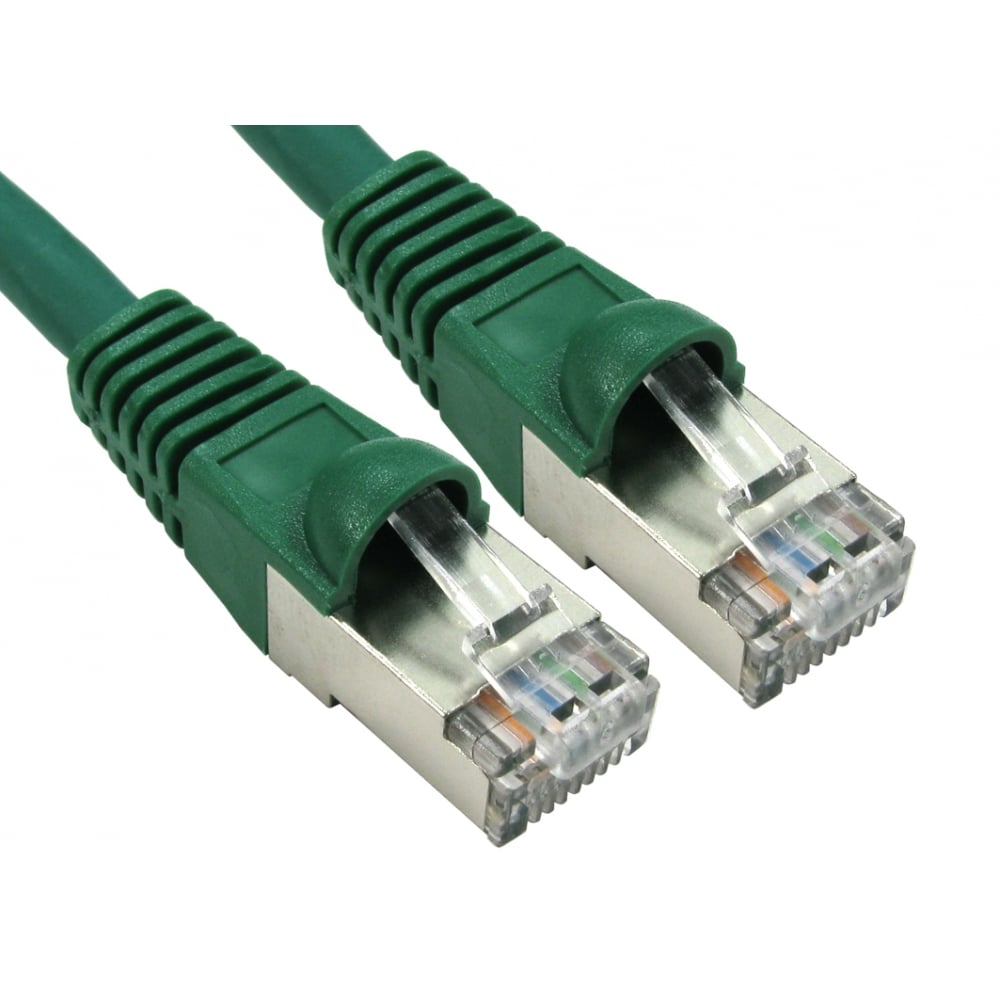 0.25MTR CAT6A SSTP-LSOH GREEN