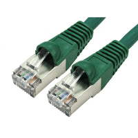 0.25MTR CAT6A SSTP-LSOH GREEN