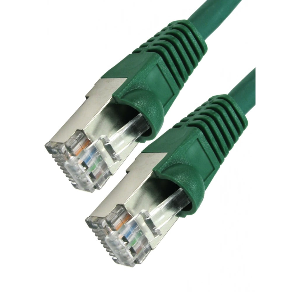 0.25MTR CAT6A SSTP-LSOH GREEN