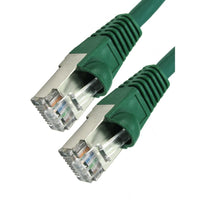 0.25MTR CAT6A SSTP-LSOH GREEN