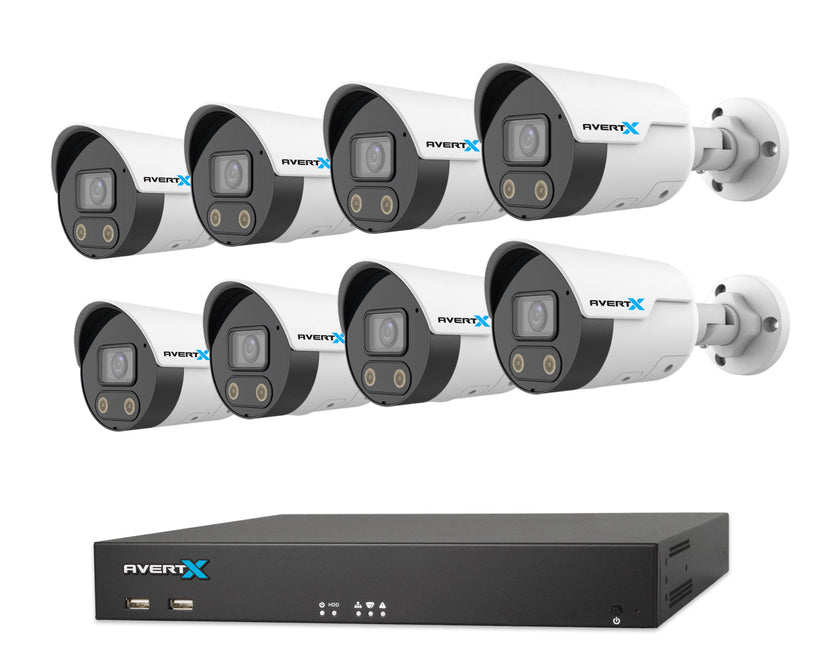 16 channel 8 bullet cam 4K NVR CCTV kit