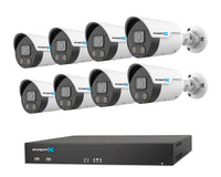 16 channel 8 bullet cam 4K NVR CCTV kit