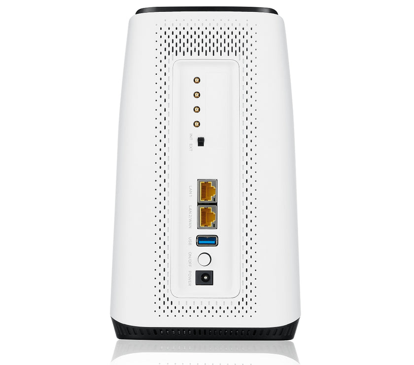 Zyxel FWA510 wireless router Multi-Gigabit Ethernet Tri-band (2.4 GHz / 5 GHz / 5 GHz) 5G Black, White