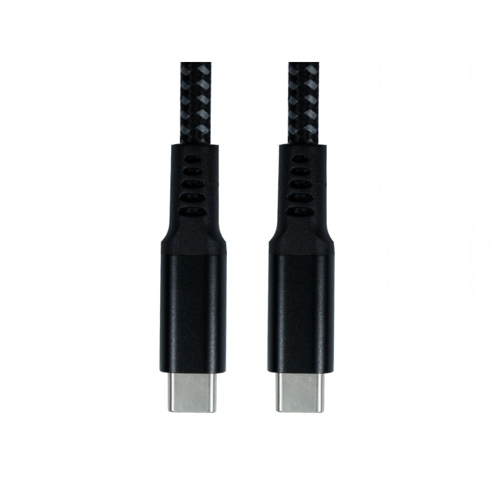 CDL 1m Black USB Type C M-M Braid
