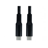 CDL 1m Black USB Type C M-M Braid