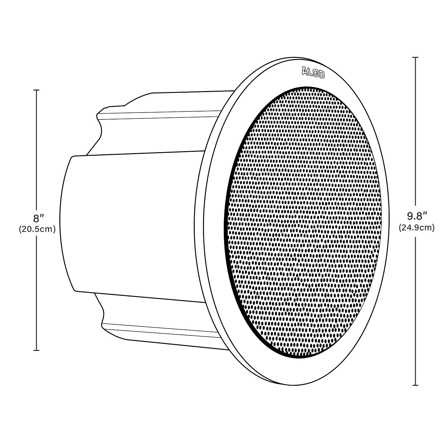 Algo 8198B IP Ceiling Speaker