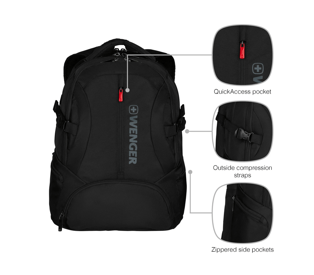 WENGER TRANSIT 16" COMPUTER BLACK