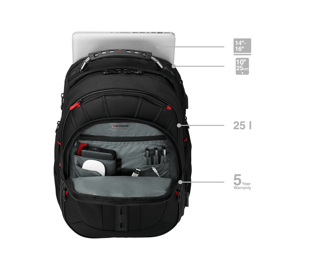 Wenger Pegasus Deluxe  16" LTop Backpack