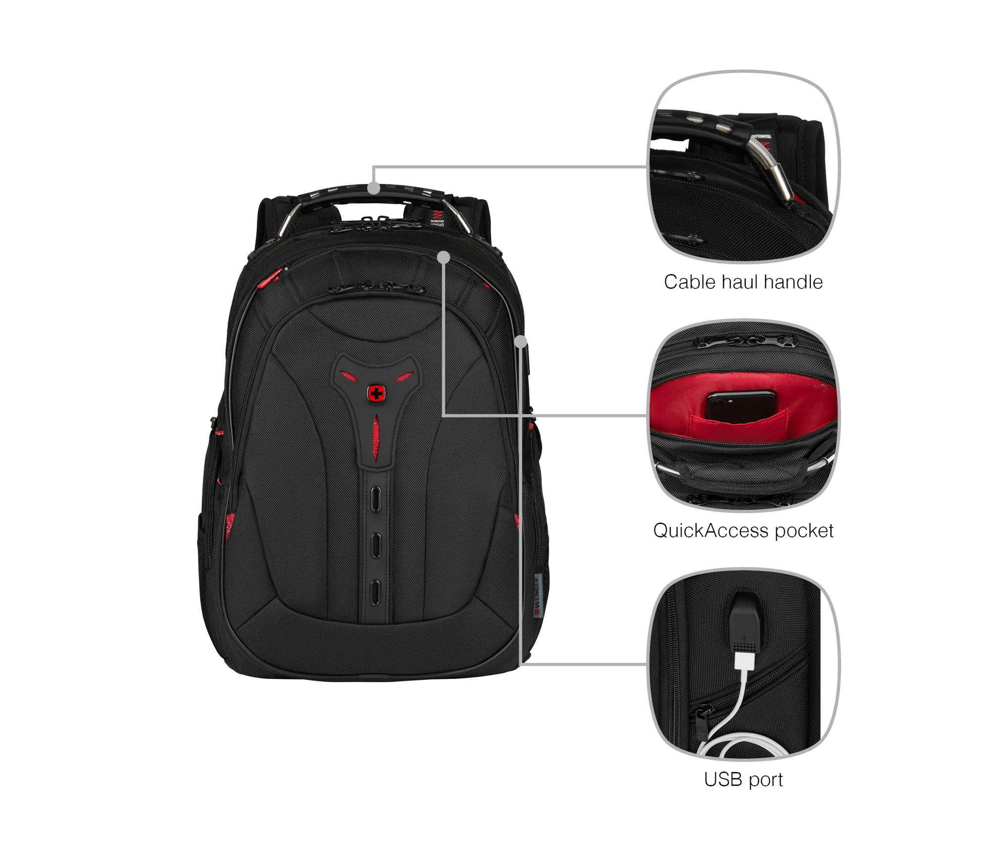 Wenger Pegasus Deluxe  16" LTop Backpack