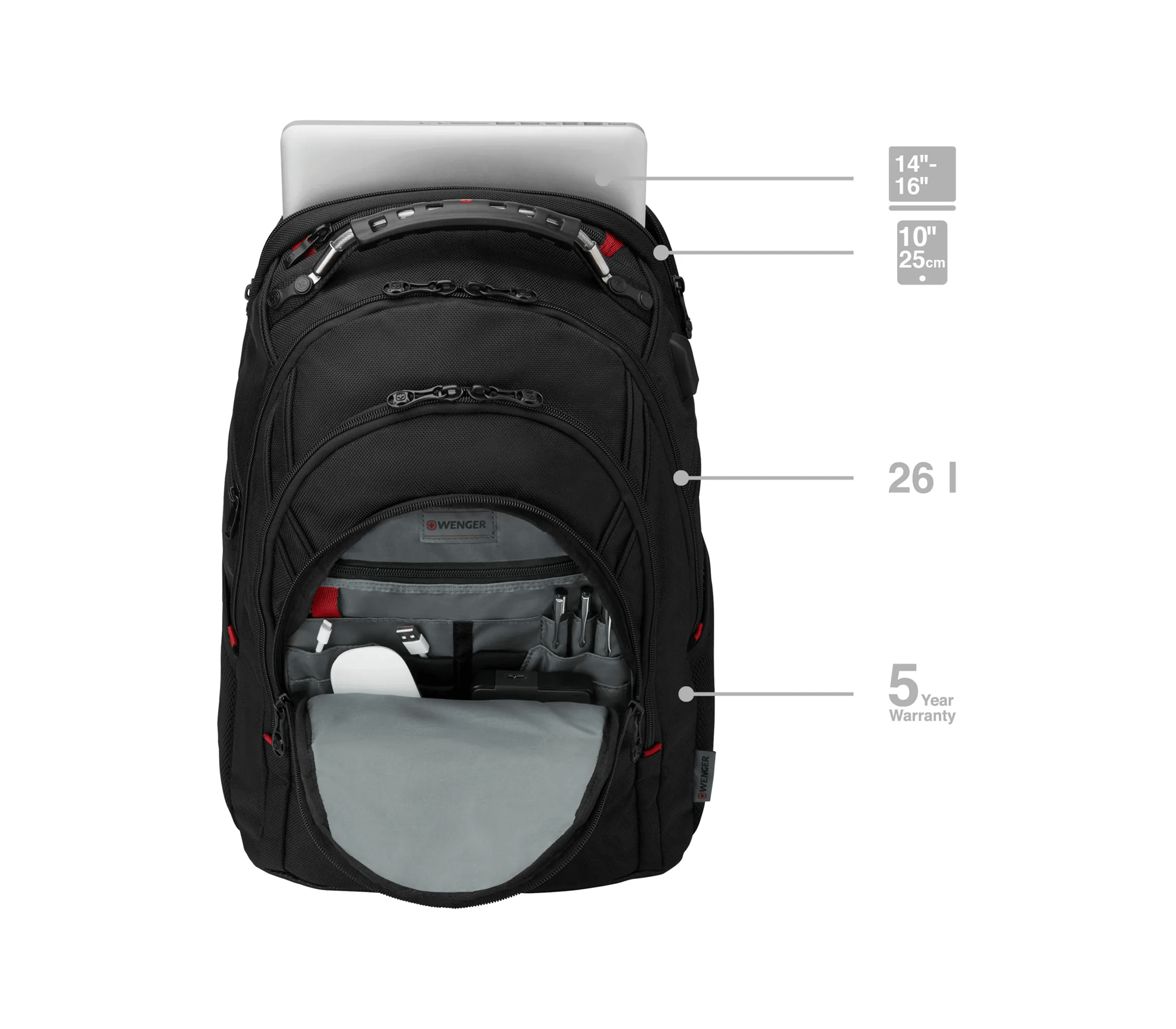 Wenger Ballistic Deluxe 17" LTop B-pack