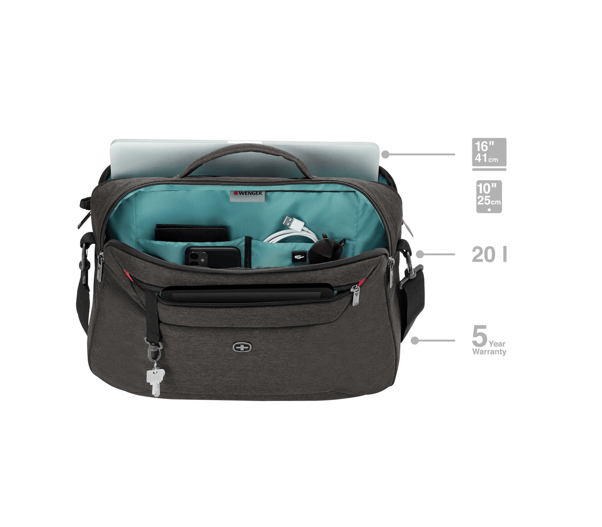 Wenger MX Commute 16" Case Heather Grey