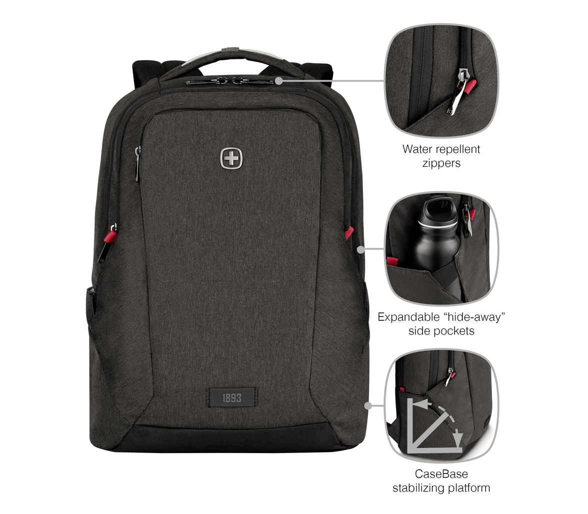 Wenger MX Pro 16" BP Heather Grey