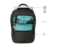 Wenger MX Light 16" BP Heather Grey