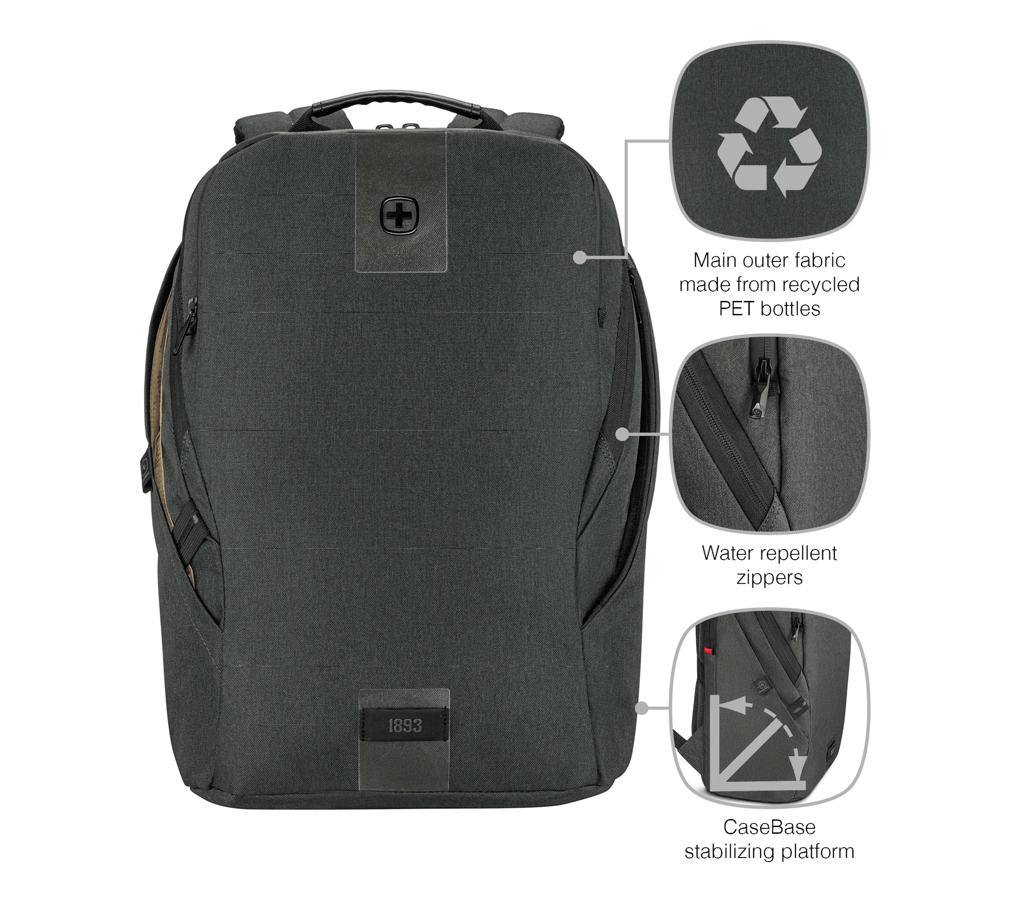 Wenger  MX ECO Light Charcoal