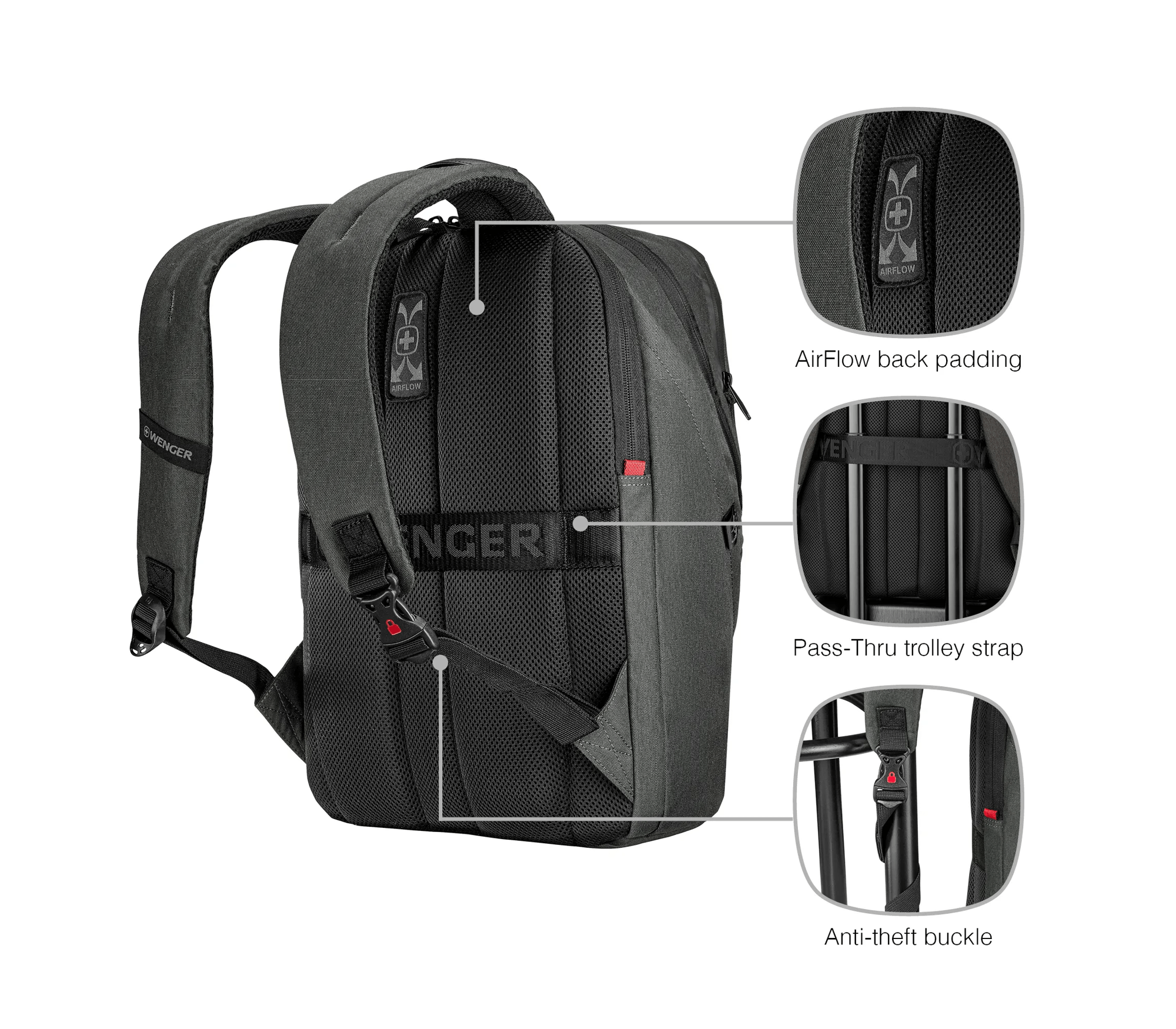 Wenger  MX ECO Light Charcoal