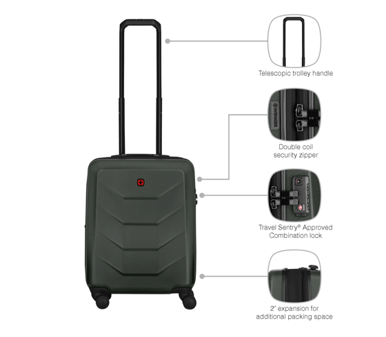 Wenger Prymo Carry-On Anthracite