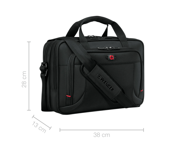 Wenger Prospectus 14" Laptop Brief Black