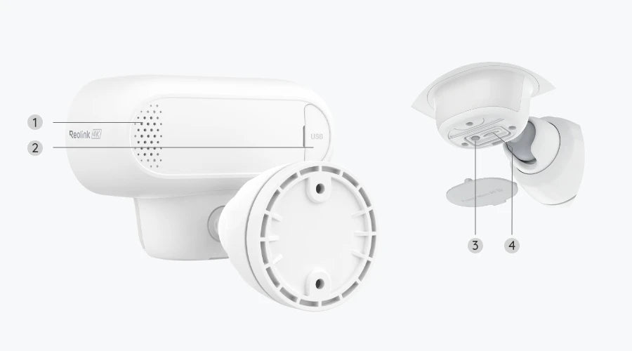 REOLINK 4K ARGUS 4 PRO WIFI + 64GB