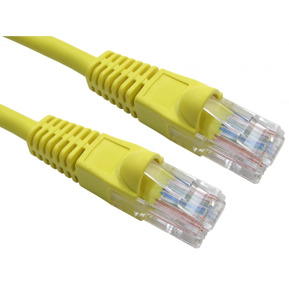 2MTR CAT 6 UTP PVC - YELLOW