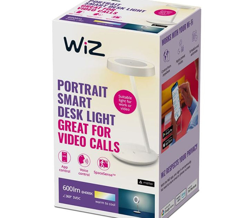 WiZ Wi-Fi BLE Portrait Desk Lamp EU