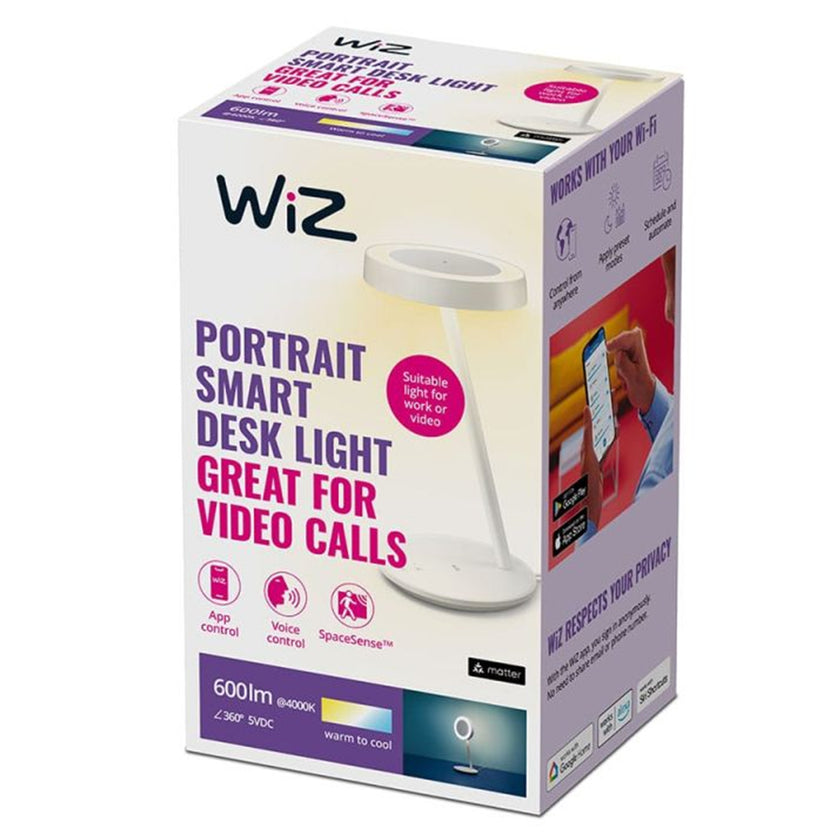 WiZ Wi-Fi BLE Portrait Desk Lamp EU