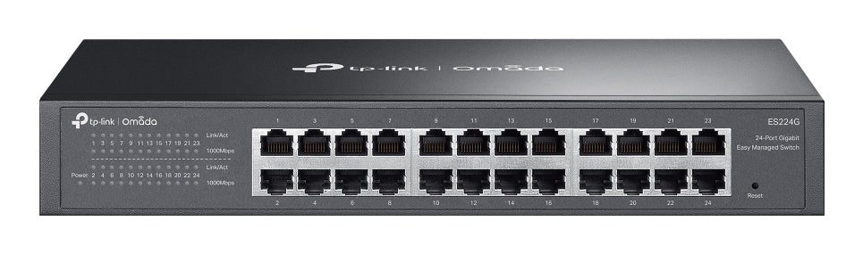 TP-Link Omada ES224G V1.6 - Switch - Managed - 24 x 10 100 1000Base-T - Rack-mountable Desktop