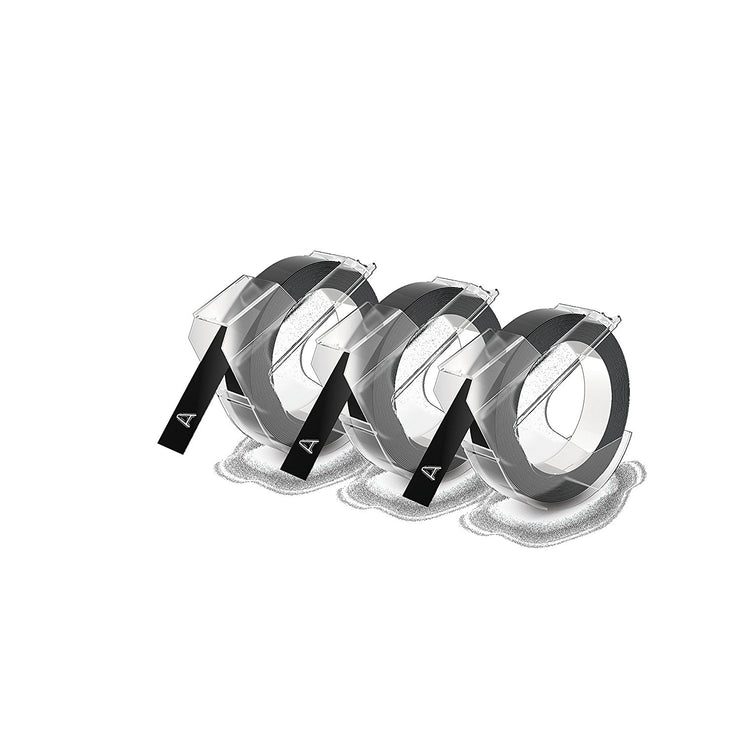 Embossing Tape 9mmx3m Qty3 Blk