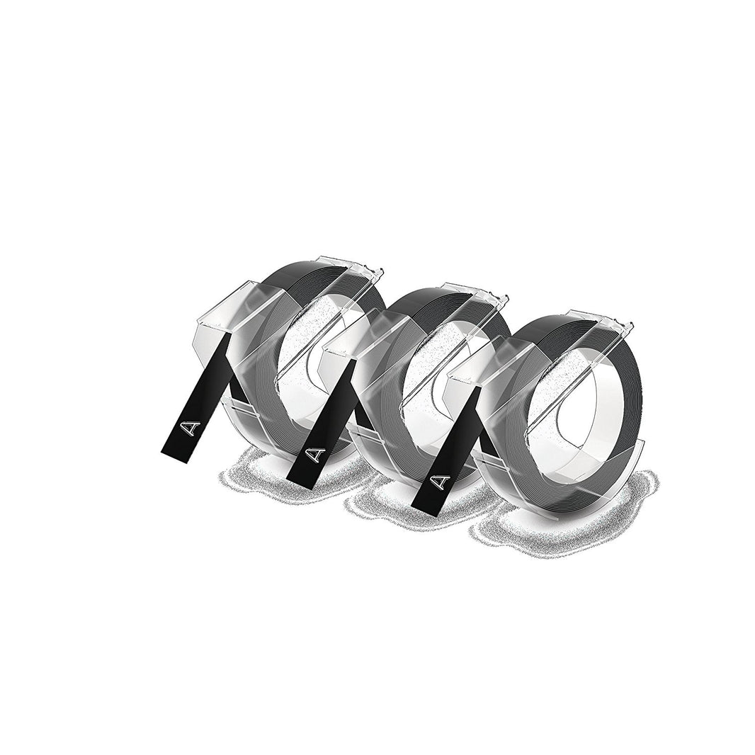 Embossing Tape 9mmx3m Qty3 Blk