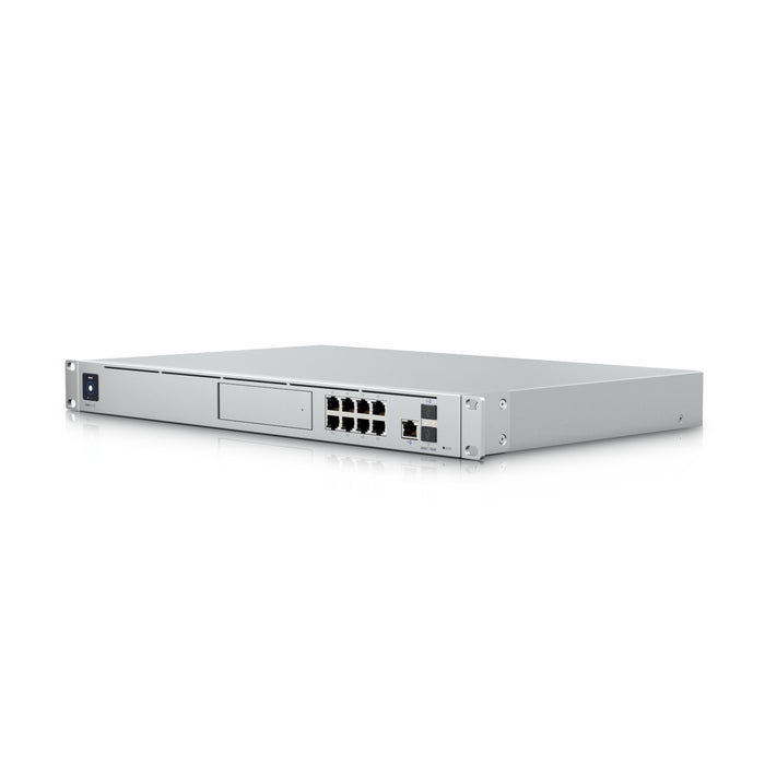 Ubiquiti 8x LAN, WAN, PoE/PoE+, Bluetooth, 4GB DDR4, 16GB eMMC, 128GB SSD
