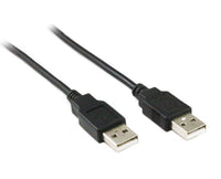 CDL 2MTR USB 2.0 A M - A M BLACK