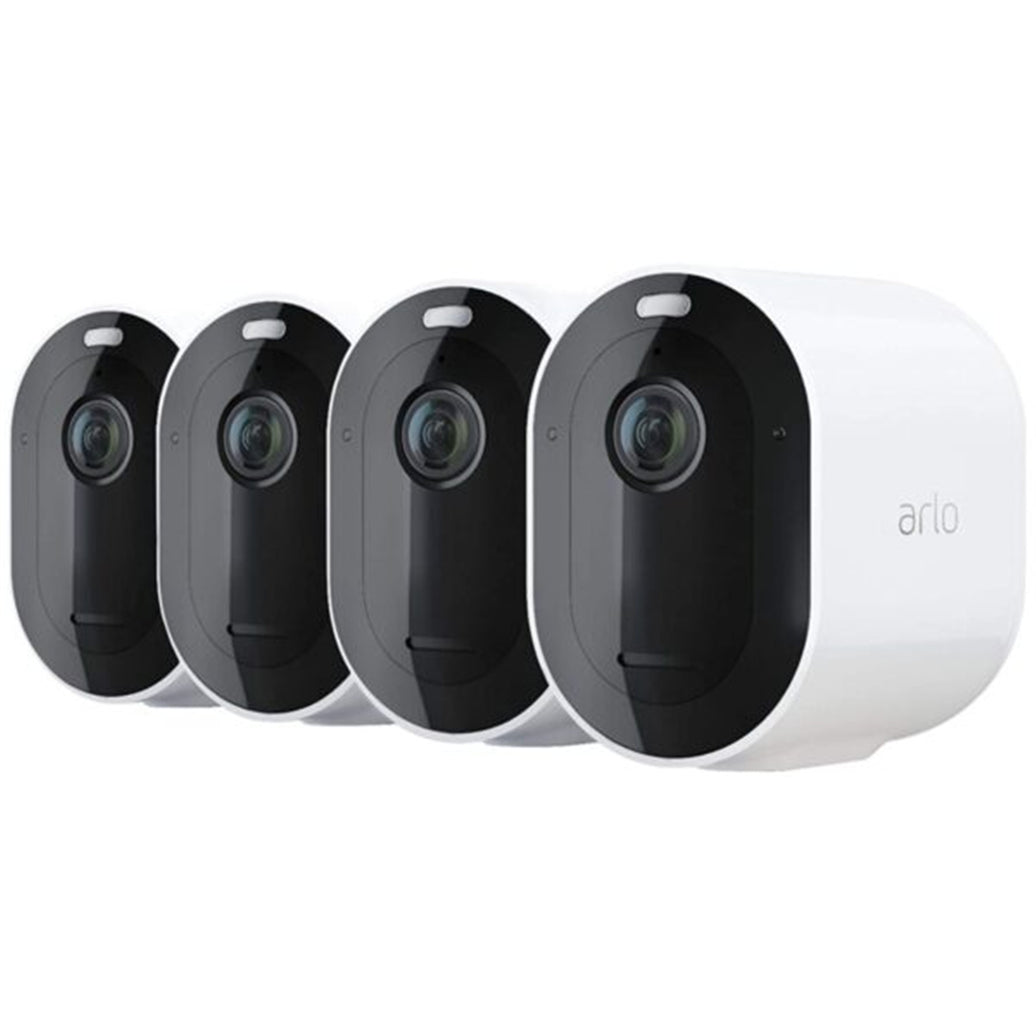 Arlo Pro 5S 2K+ Outdoor Security Camera, 4-cam