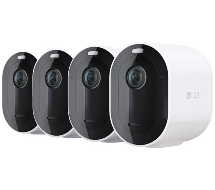 Arlo Pro 5S 2K+ Outdoor Security Camera, 4-cam