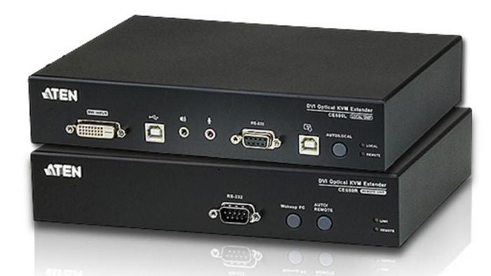 DVI USB FIBRE EXTENDER 600M