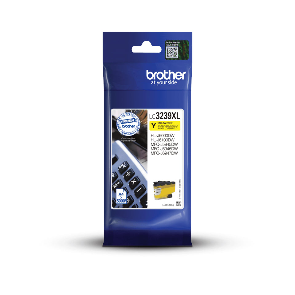Brother LC3239XLY Yellow Ink 50ml