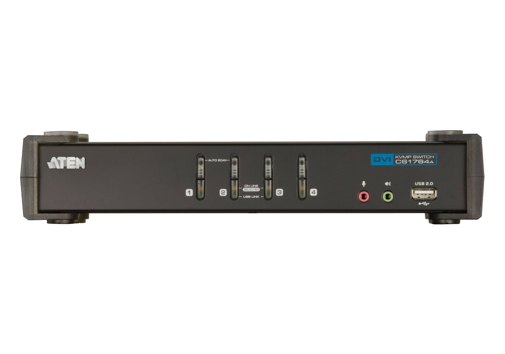 ATEN 4 Port DVI USB KVMP Switch