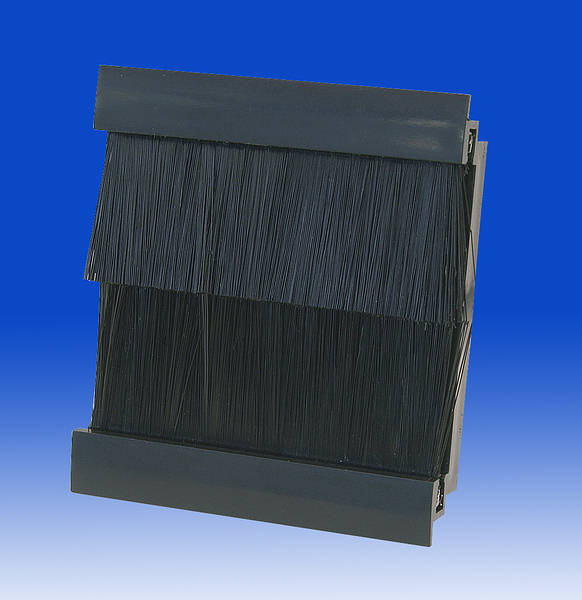 TITAN BRUSH INSERT MODULE 50X50MM BLACK