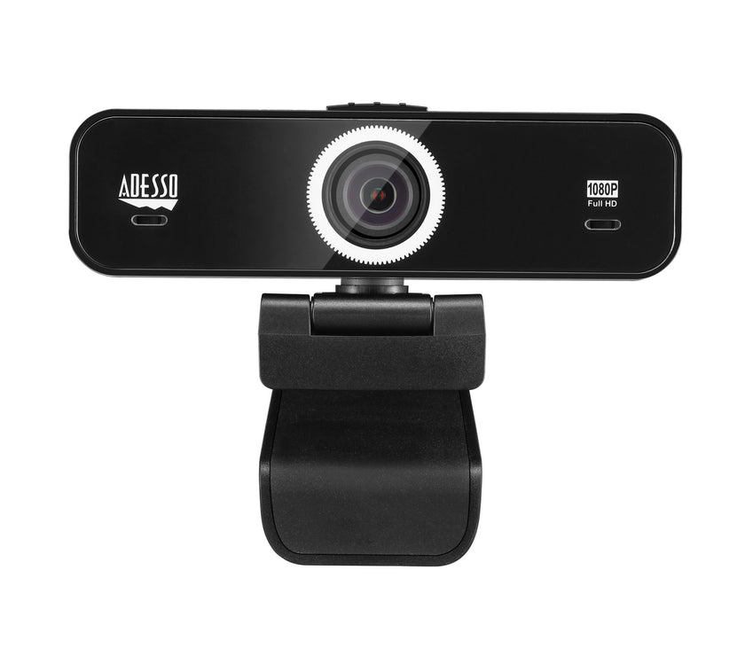 Adesso CyberTrack K1 webcam 2.1 MP 1920 x 1080 pixels USB 2.0 Black
