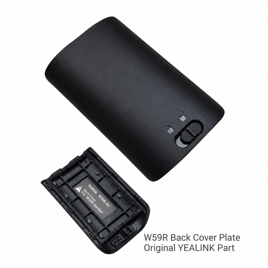 Yealink Rubberised Battery Cover for W59R Handset